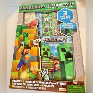 Minecraft Super Activity Set Brand New